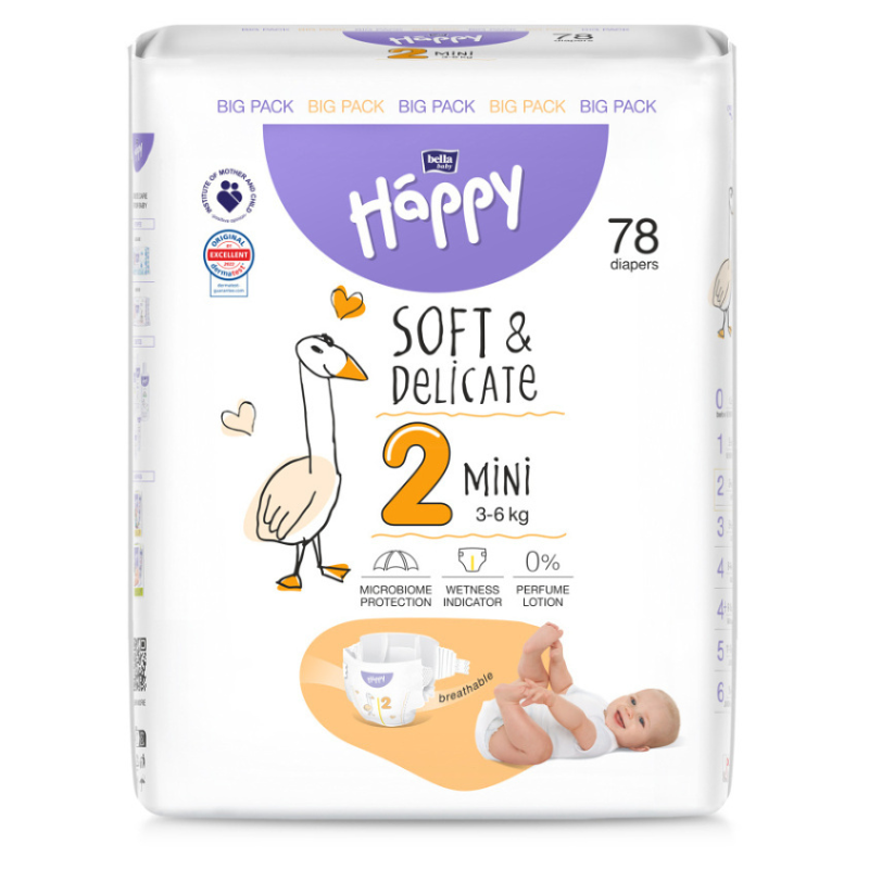 Couche Happy taille 2