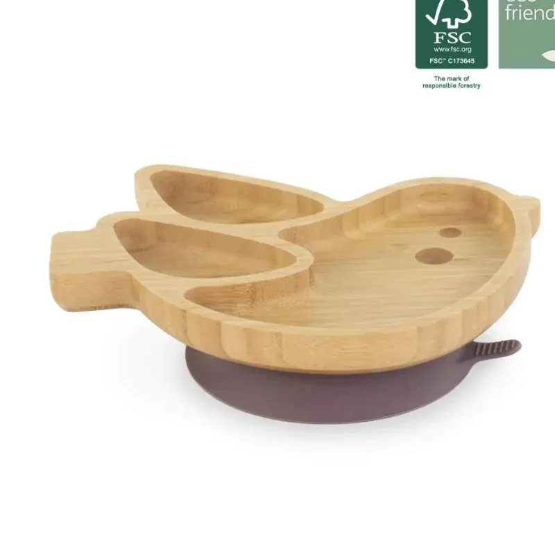 ASSIETTE EN BOIS GRENOUILLE – MINILAND