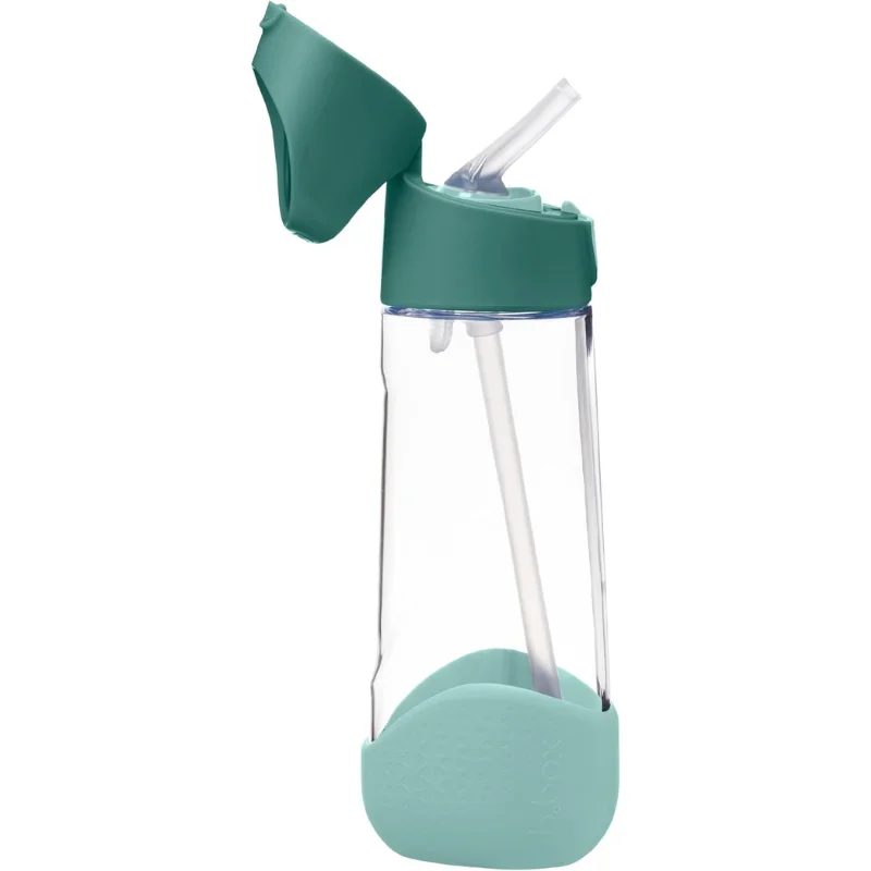 Gourde en Tritan avec paille – Emerald Forest – 450 ml – b.box