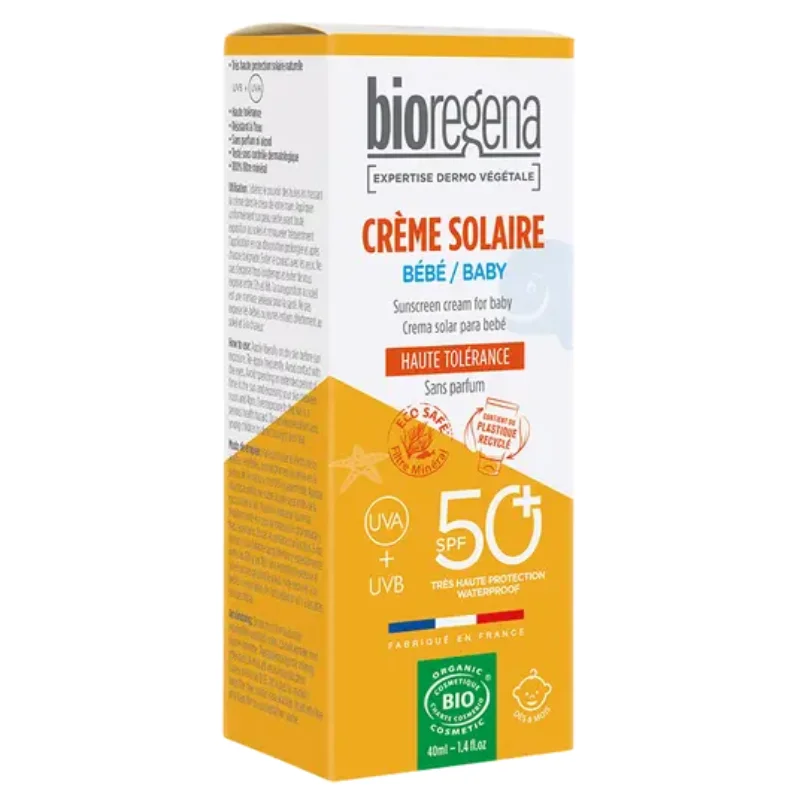 CREME SOLAIRE Bébé 40ml – bioregena