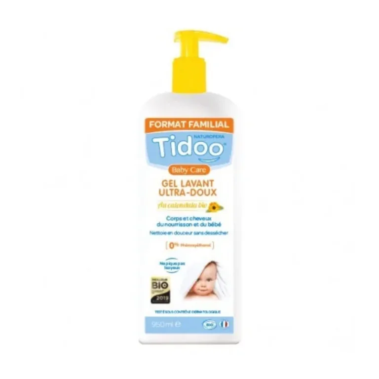 Tidoo Gel Lavant Moussant Sensitif Sans Parfum – 475ml