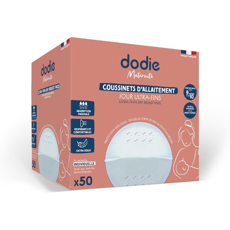 Dodie Coussinets d&#039;allaitement jour x 50