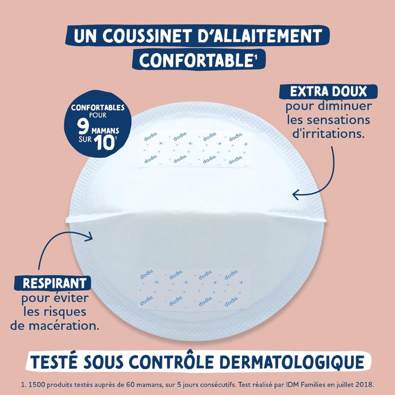 Dodie Coussinets d&#039;allaitement jour x 50
