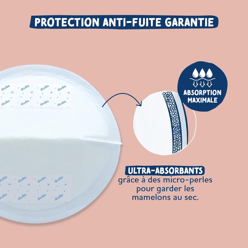 Dodie Coussinets d&#039;allaitement jour x 50