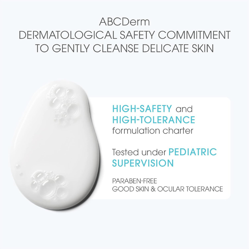 ABCDerm Cold-Cream Crème lavante 1L | Sans savon – Peaux normales à sèches