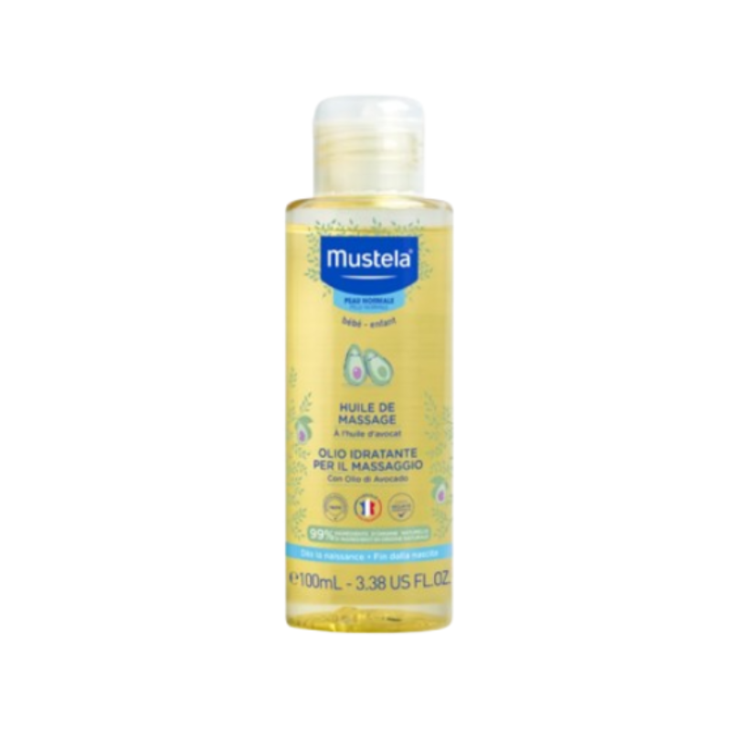 Huile de massage à l’huile d’avocat – Mustela