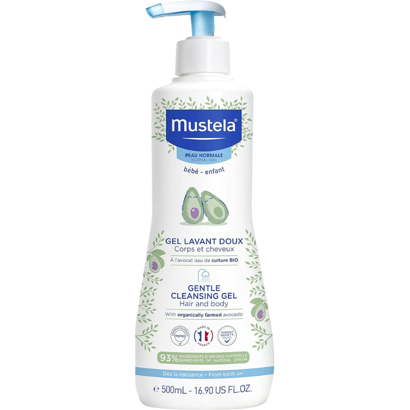Mustela Gel Lavant Doux Flacon Pompe 500 ml