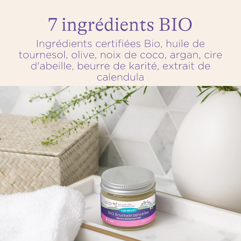 Lansinoh I Baume Allaitement BIO 60 ml