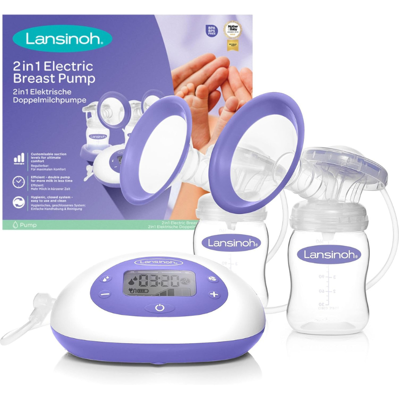 Lansinoh Tire lait Electrique Double 2-en-1