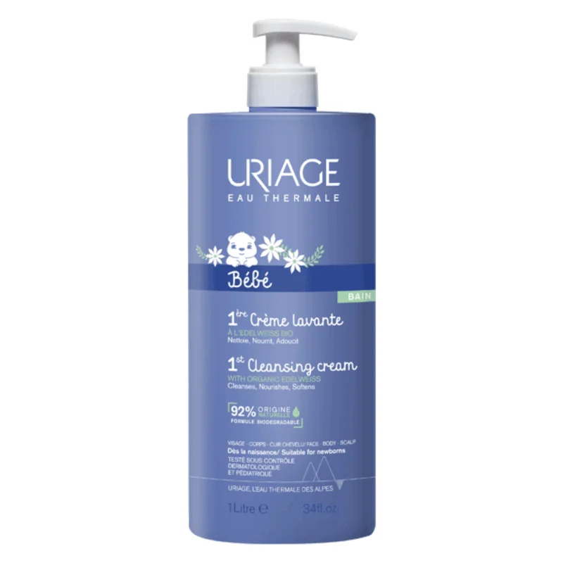 Crème Lavante Uriage Bébé 1L