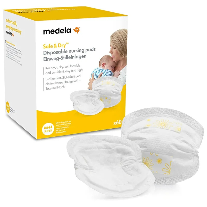 Coussinets d’allaitement jetables 60 unités Medela