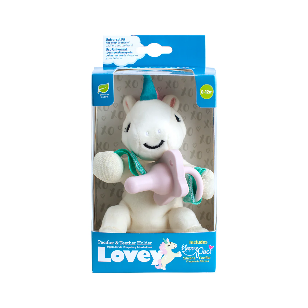 Porte-tétine et anneau de dentition Dr. Brown&#039;s® Lovey, licorne