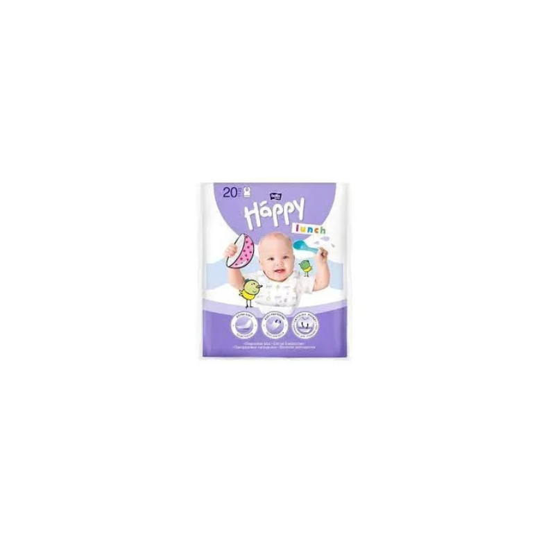 Bavoirs Jetables Happy 20 Unités