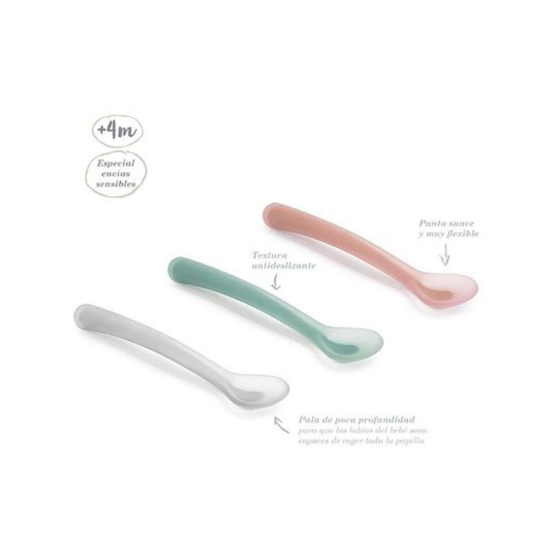 Cuillère en silicone Suavinex