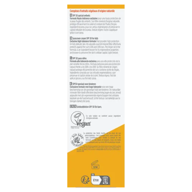 SPRAY SOLAIRE SPF50 Kids 90ml – bioregena