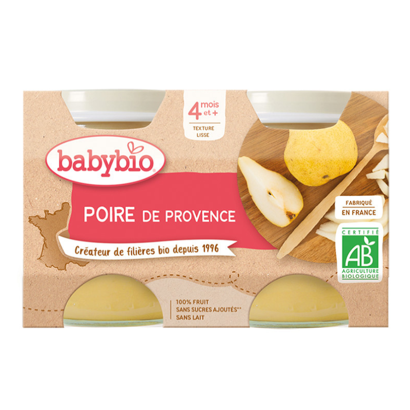 Babybio Petit Pot Poire (Dès 4mois)