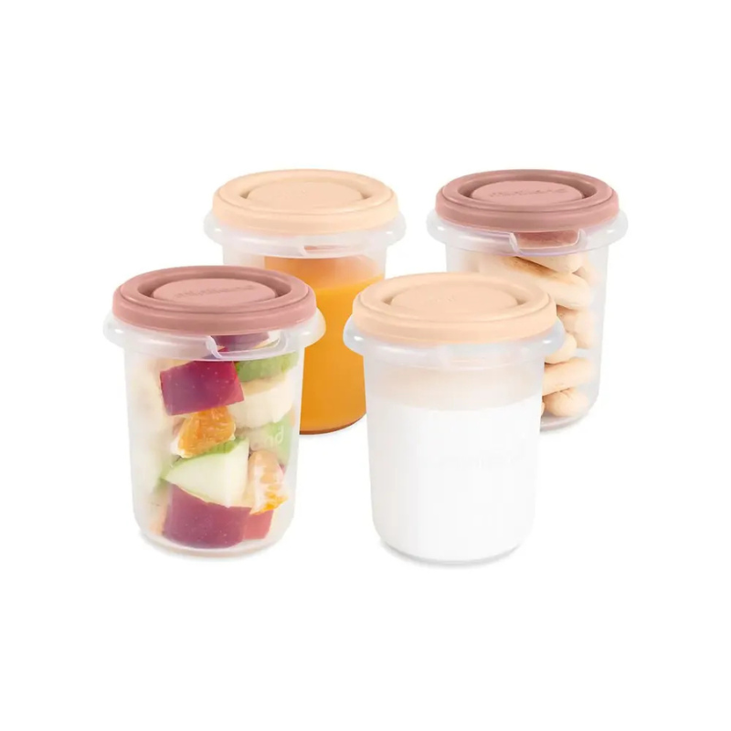 Miniland Set de 4 Pots de Conservation Valencia - 250 ml