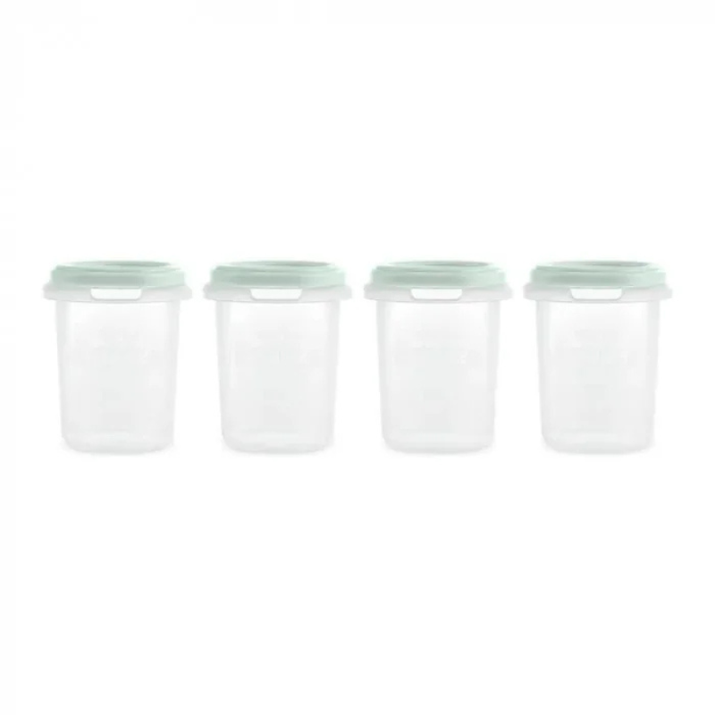 Miniland Set 4 pots de conservation Mint