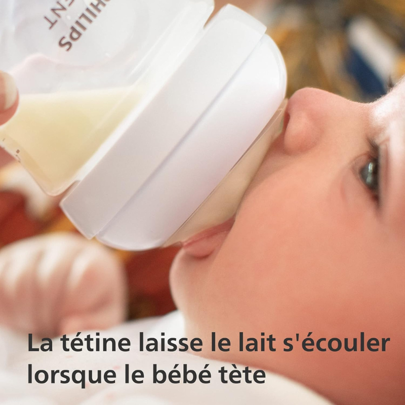 Philips Avent Biberon en verre à Réponse Naturelle – biberon de 240 ml