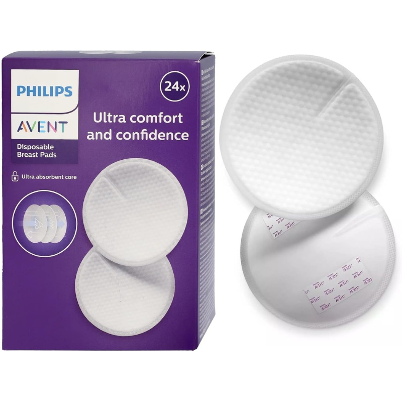 Philips Avent  24 coussinets d&#039;allaitement jetables - jour et nuit