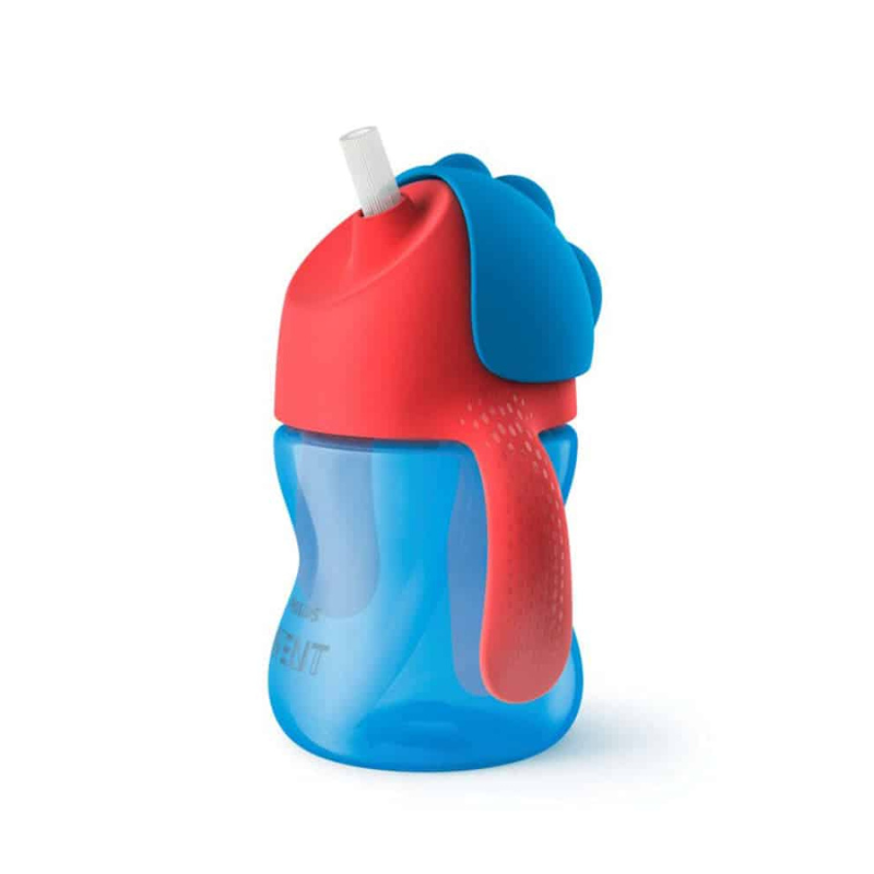 Philips Avent Tasse Paille 9m+ Bleu