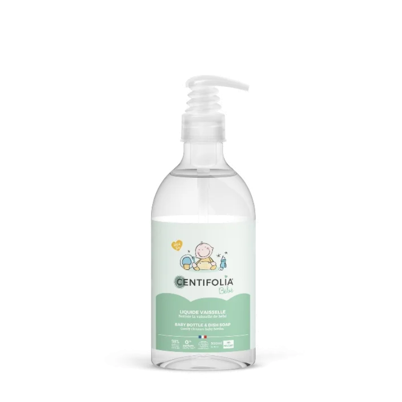 Centifolia Liquide Vaisselle Neutre pour Bébés 500ml