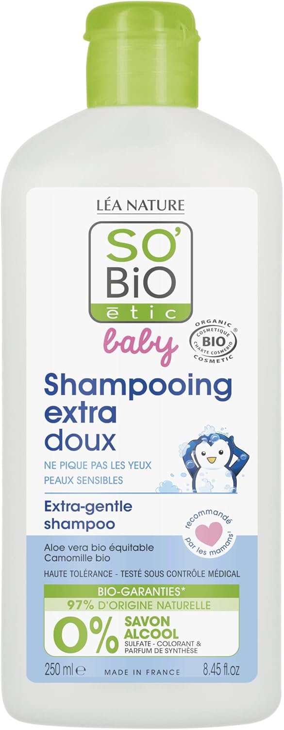 So&#039;Bio Étic Shampooing extra-doux, haute tolérance 250 ml