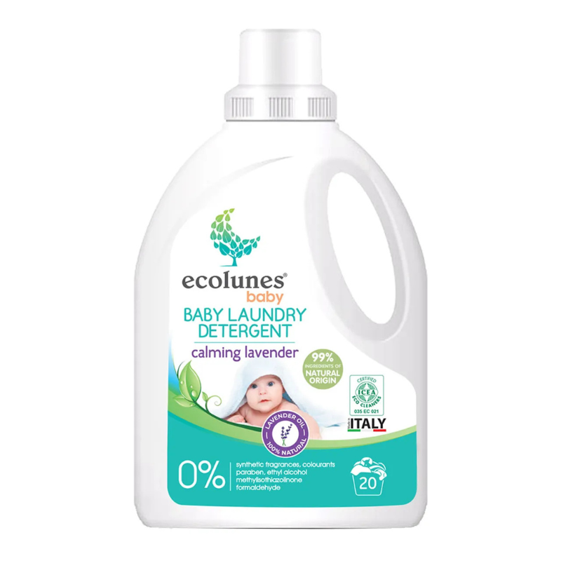 Ecolunes Adoucissant Linge bébé Ecologique et Hypoallergénique 1L