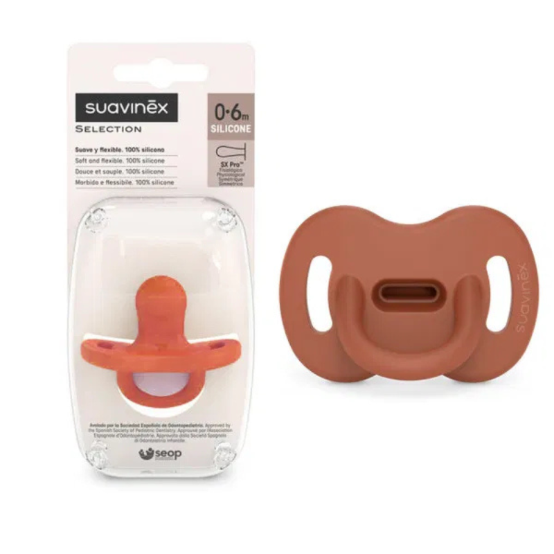 Sucette réversible en silicone Colour Essence Tuile