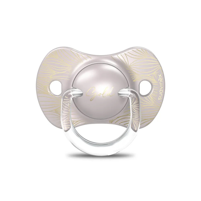 Suavinex Sucette Premium Silicone SX Pro Gris - Doré - 6-18M