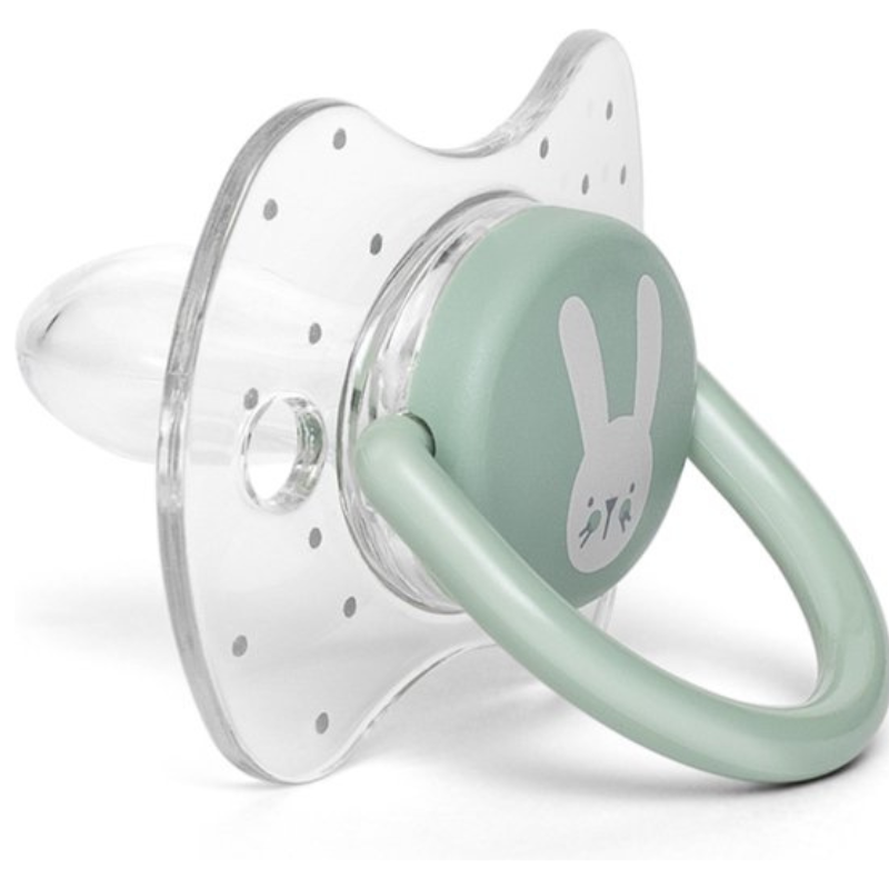 SUAVINEX Sucette Réversible 0-6M - Moustache Vert