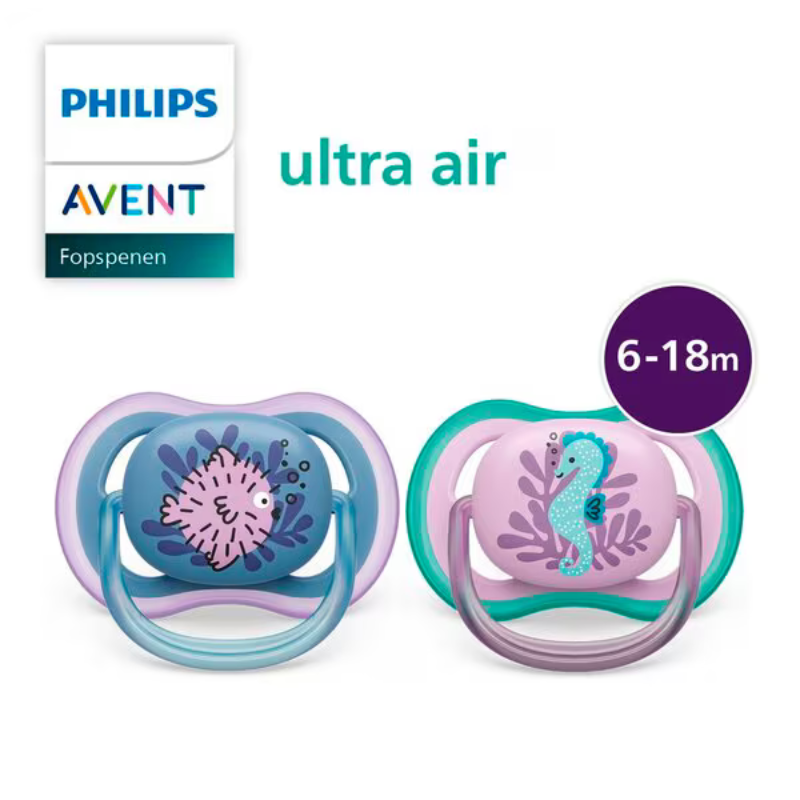 Philips Avent Sucette Ultra Air 6-18M