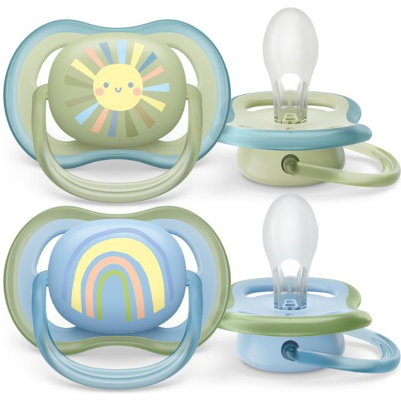 Philips Avent Sucette Ultra Air - 0 à 6 mois - Lot de 2