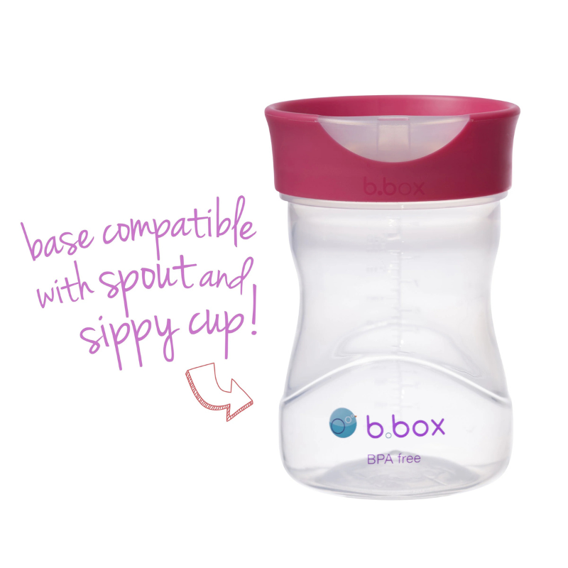 tasse d&#039;entraînement - framboise-240ml-B.Box