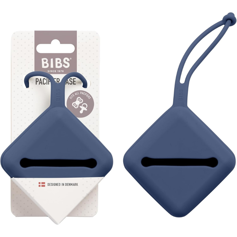 Boîte pour sucettes de BIBS – Steel Blue