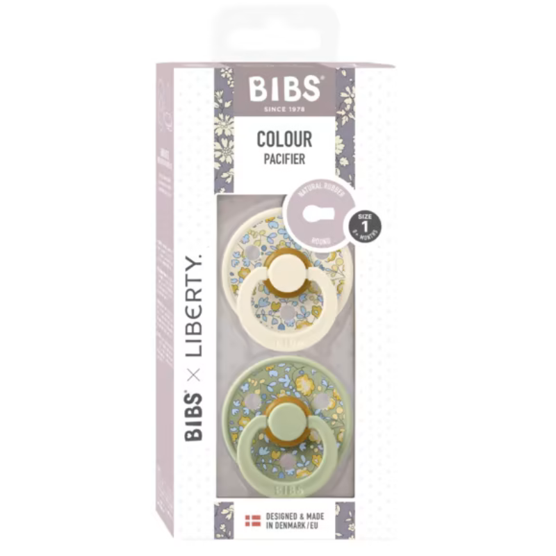 Bibs Lot de 2 Sucettes Eloise Sage Mix