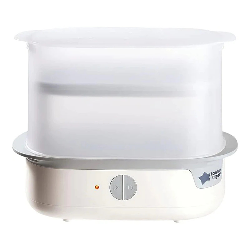 Tommee Tippee Stérilisateur Électrique à Vapeur Super Steam – Blanc