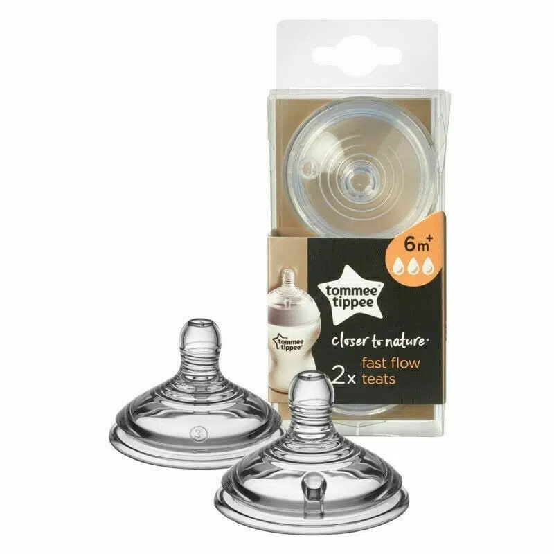 Pack de 2 Tétines Débit Rapide – Tommee Tippee
