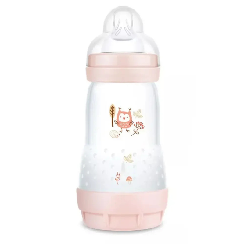 Biberon MAM Easy Start Anti-Colique 260ml 2M+ - Rose