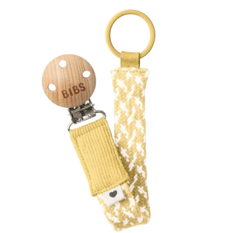 Attache-tétine BIBS - Beurre pâle/Ivoire