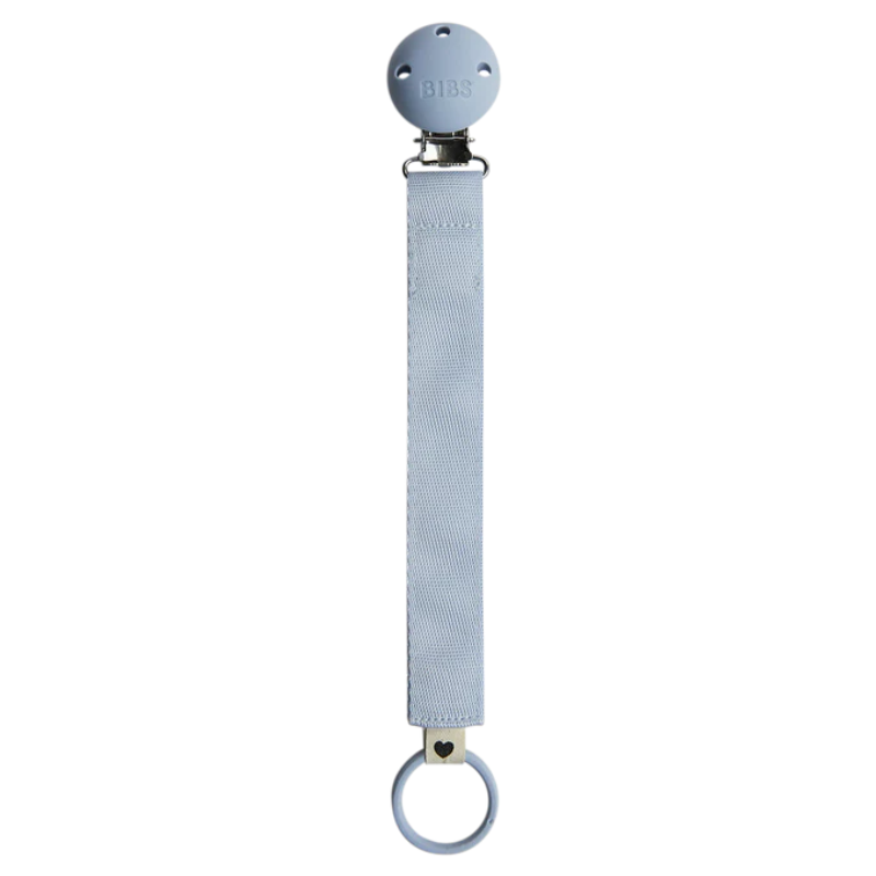 Attache-Sucette Ruban - Bleu Poudre - Bibs