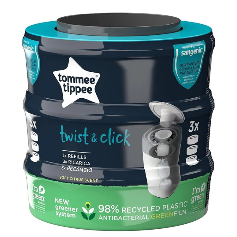 Tommee Tippee Pack of 3 Twist -  Click Refills
