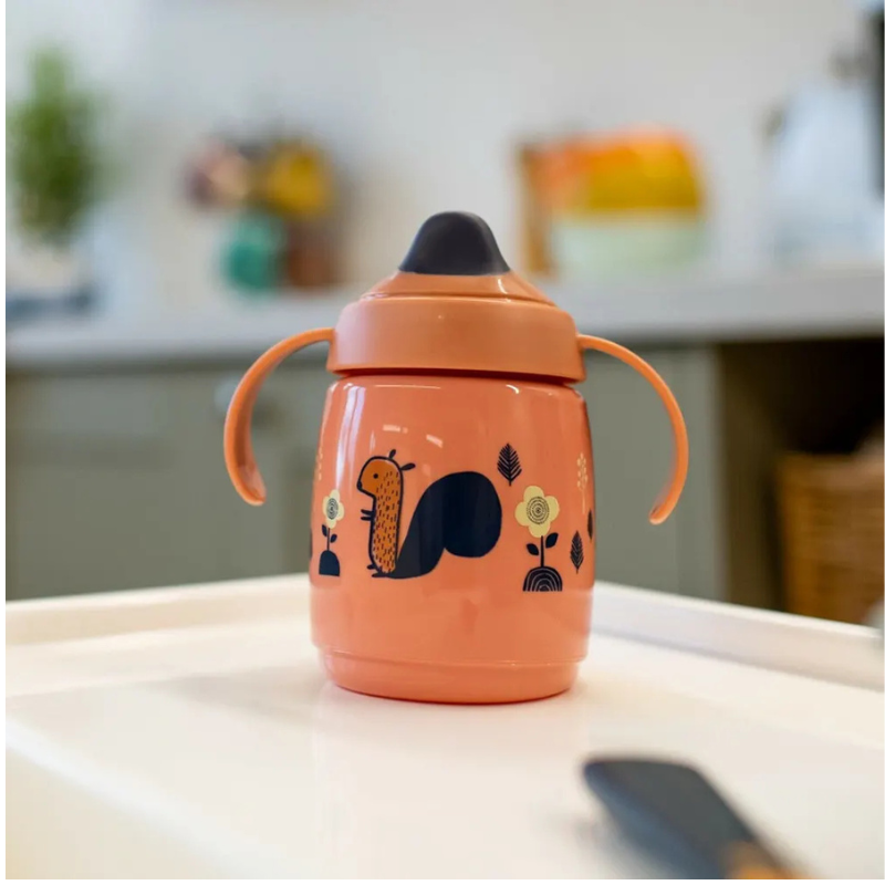 Tasse d&#039;apprentissage anti-fuite Tommee Tippee 300 ml 6 mois et plus - Rose