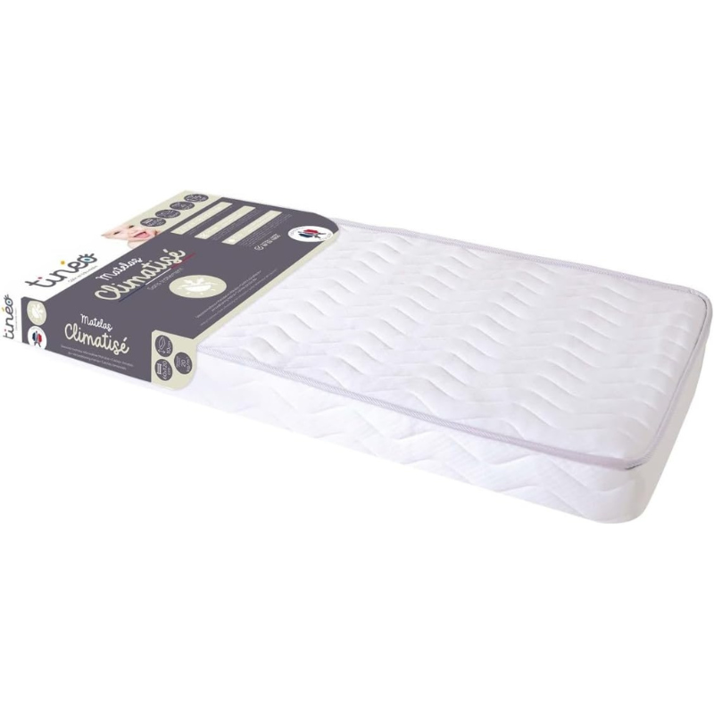 Matelas bébé 70x140cm Climatisé – Tinéo