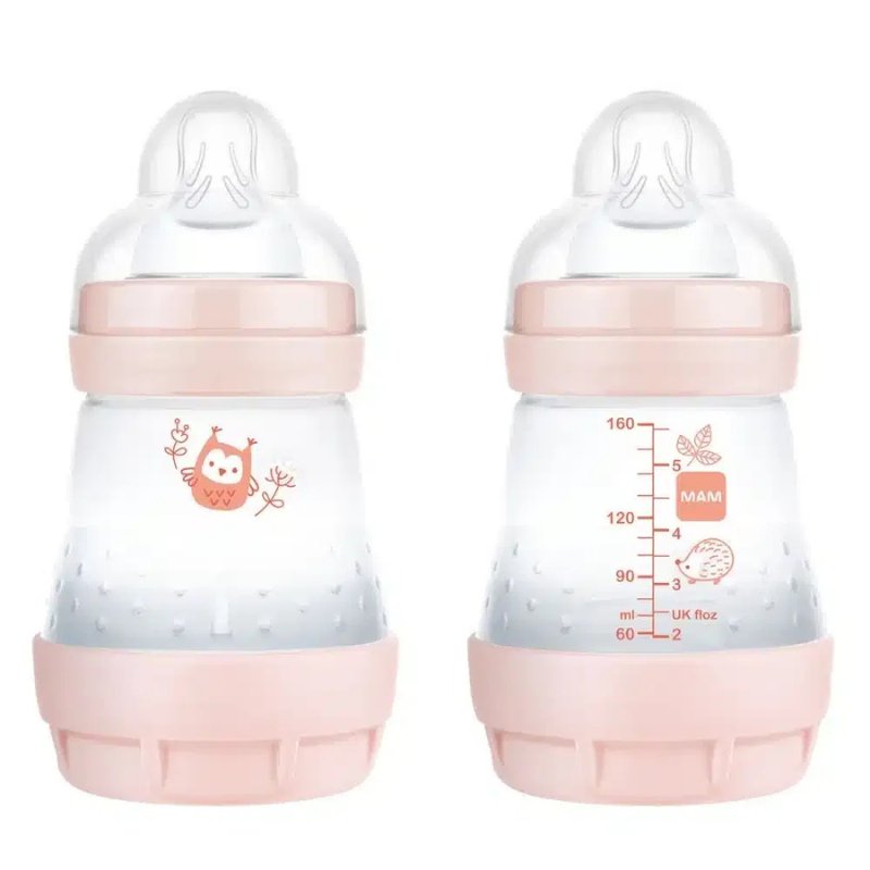 Mam Biberon Easy Start anti-colique 160ml Vert - Rose