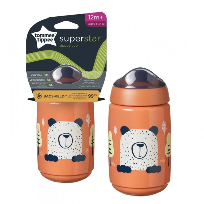 Tommee Tippee Tasse d&#039;Entraînement à Bec 390ml 12M+ - Rose