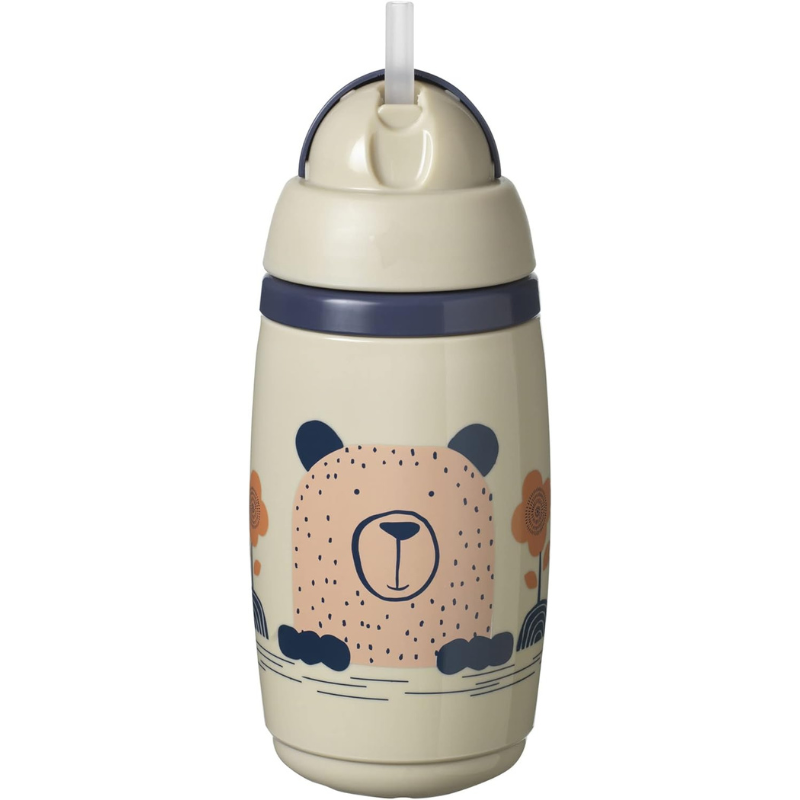 Tommee Tippee Tasse Isotherme à Paille SuperStar 266ml - Gris