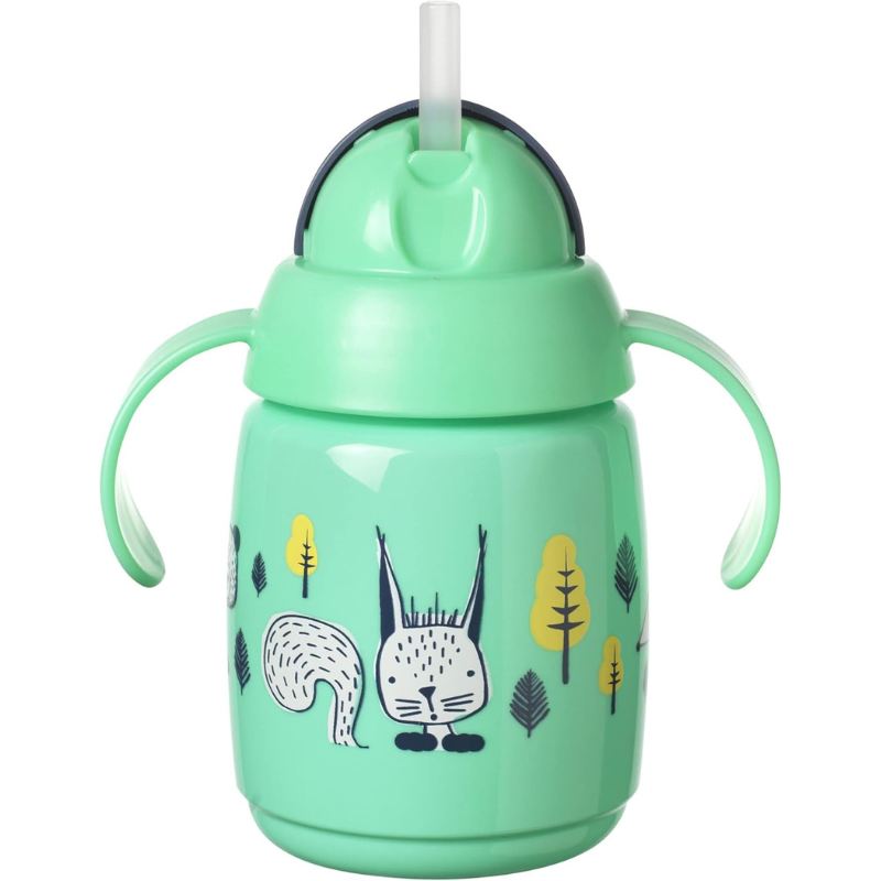 Tommee Tippee Tasse à paille Super Star 300ml - Vert