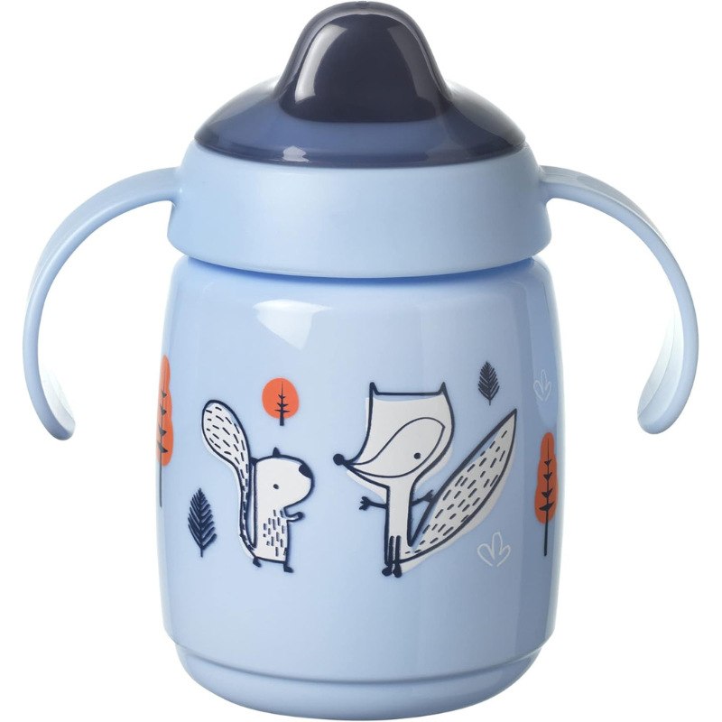 Tommee Tippee Tasse d&#039;Apprentissage Anti-Fuite 300ml 6M+ - Bleu