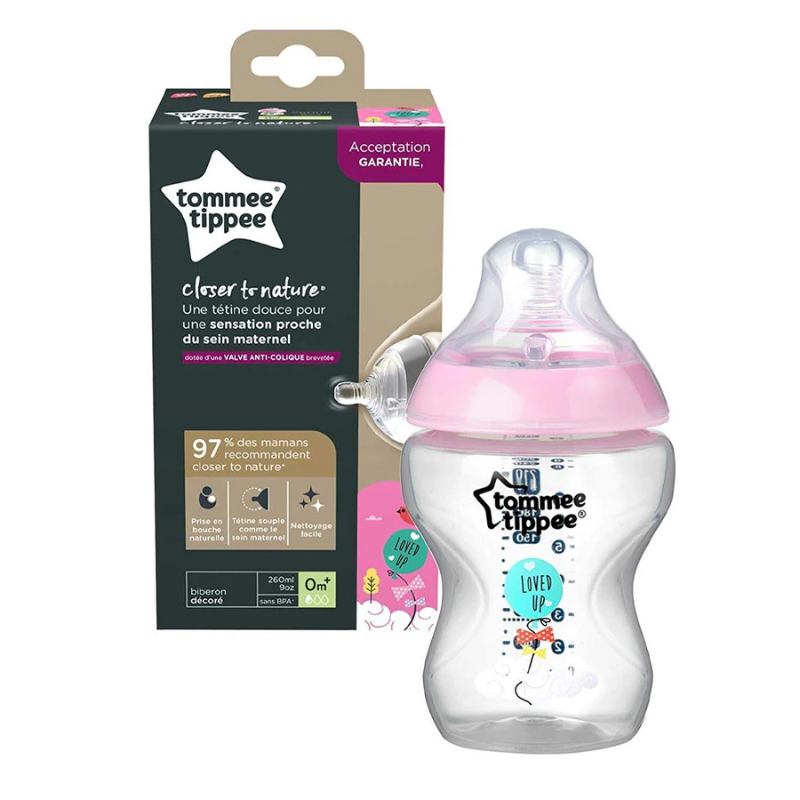 Tommee Tippee Closer To Nature Rose - 260ml